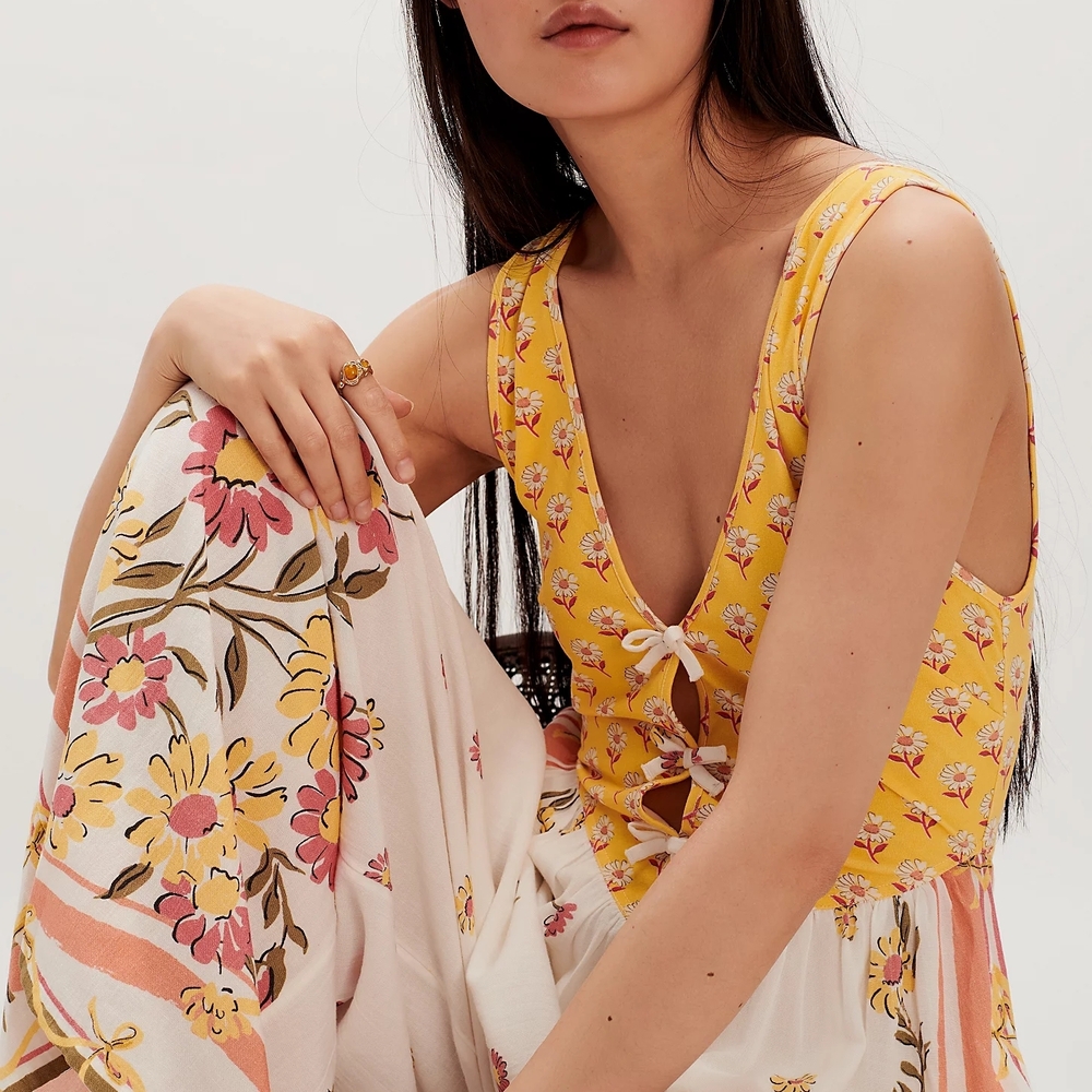 NWT FP Bali Honeydew Jumpsuit